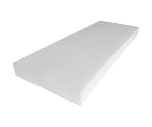 SUBLXPoten Soporte de Cojín de Sofá Esponja de Espuma Blanca Alta Densidad 45D, cojín for Banco, núcleo colchón, sábana, Almohadilla Repuesto for tapicería(180x35x5cm)