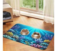 Submarine Coral Rays - Mantel de piel absorbente para mascotas adecuado para perros o gatos