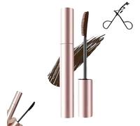 Submarine Mascara - Submarinen Mascara, Tubing Mascaras Black & Brown for Lash Makeup, Natural Defining Curling Eyelashes, Waterproof & Sweatproof, Thick, Long, Curled, Natural (Marrone,2)