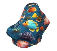Submarine Reef Fish - Funda versátil para silla de paseo con impresión completa, especialmente diseñada para tu bebé