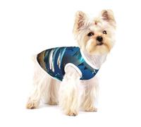 Submarine Shark Coral - Chaleco de algodón para perros pequeños, transpirable, suave y cómodo, para gatos y perros