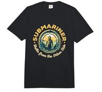 Submariner Cita Hello from The Other Tide Diciendo Submarino Comfort Colors Adult Heavyweight T-Shirt