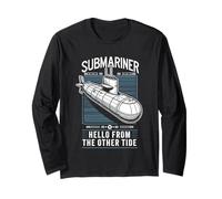 Submariner cita Hello from The Other Tide U-Boat Submarine Manga Larga