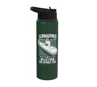 Submariner cita Hello from The Other Tide U-Boat Submarine Stainless Steel Insulated Water Bottle