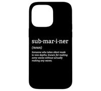 Submariner Definición Submarino Sumergible de propulsión Nuclear Carcasa para iPhone 14 Pro MAX