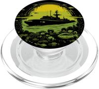 Submariner Veterano Submarino de propulsión Nuclear Sumergible PopSockets PopGrip para MagSafe