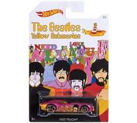 Submarino amarillo de los Beatles a escala 1:64 de Fast Felion Hot Wheels