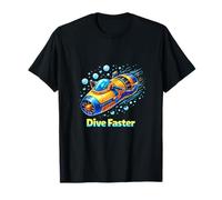 Submarino Submarino Ocean Explorer Velocidad Aventura Diseño Camiseta