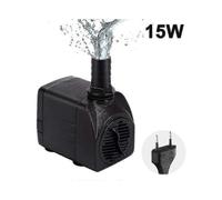 Submersible Water Pump, 15w 800l/h Fountain Pump with 12 Colors Led Lights for Fountain Pool Garden Pond Fish Tank Aquarium Water (with Plug)