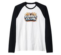 Submit Club Fighter Entrenamiento Gimnasio Combate Regalo Camiseta Manga Raglan