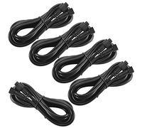 SUBOSI 5 cables de extensión de 3 m y 3 pines para temperatura de color ajustable, luces LED empotrables en el suelo, IP67 impermeables