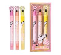 Subrayadores multicolores - Paquete de bolígrafos decorativos de doble extremo multicolor para escribir notas de estudio sin problemas | Kit de escritura para estudiantes y profesores