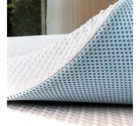subrtex Colchón de 160 x 200, con colchón Transpirable, Memoria de Forma de 7,5 cm con Funda de bambú extraíble y Lavable (160 x 200 x 7,5 cm)