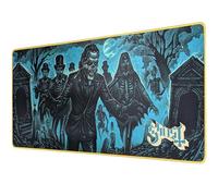 Subsonic - Alfombrilla de ratón XXL - Alfombrilla de escritorio Ghost Cryptwalker 90x40 cm - Superficie lisa optimizada para sensores, base antideslizante, bordes cosidos
