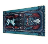 Subsonic - Alfombrilla de ratón XXL - Alfombrilla de escritorio Ghost Slumber 90x40 cm - Superficie lisa optimizada para sensores, base antideslizante, bordes cosidos
