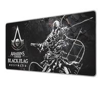 Subsonic - Alfombrilla de Ratón XXL Assassin’s Creed Black Flag - Alfombrilla de Escritorio 90x40 cm - Alfombrilla con Superficie lisa optimizada para sensores de ratón, base antideslizante, estable