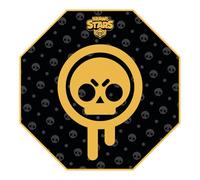Subsonic - Alfombrilla Gaming para Brawl Stars, 100x100 cm, Antideslizante, Poliéster con Bordes Cosidos, para Dormitorio y Oficina, con Licencia Oficial de Supercell