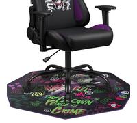 Subsonic, Alfombrilla de juego antideslizante para asientos o silla gaming, 1m x 1m, Joker, DC comics