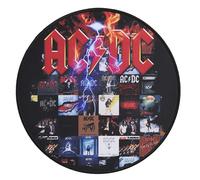 Subsonic, AC/DC, Alfombrilla de ratón para juegos, Regalo de alfombrilla de ratón de escritorio ACDC con licencia oficial, 30 cm