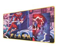 Subsonic DC Comics Flash - Alfombrilla de ratón Antideslizante XXL 90 MMS x 40 MMS - Licencia Oficial