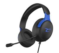 Subsonic - Auriculares gaming para juegos Astra para PS5 PS4 PC Xbox, auriculares de juego con altavoces de 40 mm, micrófono inclinable, control de volumen integrado y botón de silencio - Negro y azul