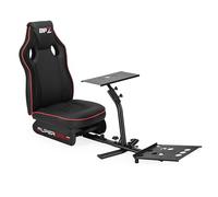 Subsonic Cockpit asiento de simulación DPZ con soporte para volante - Racing cockpit para volantes de PS5, Xbox Serie X/S, PS4, Xbox One y PC