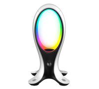 Subsonic - Electra Soporte para auriculares gaming con luz LED RGB y concentrador usb, Soporte para auriculares gamer con espacio para figura