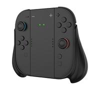 Subsonic - Empuñadura Ergonómica para Joy-Con de Switch 2 y Soporte de Carga para Joy-Con 2 - Cargador y Empuñadura para Switch 2 - Accesorio Compatible con Nintendo Switch 2 - Negro