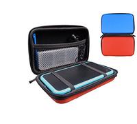 Subsonic - Funda de Protección Dura para la Consola y Accesorios, Color Rojo y Azul (Nintendo 2Ds)