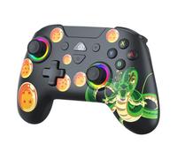 Subsonic - Mando Inalámbrico Dragon Ball - PC, iOS, Android, Steam - Negro | Licencia oficial Dragon Ball, Ergonómico, LED RGB, Vibración, Palancas Programables para PC, iOS, Android, Steam