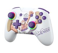 Subsonic - Mando Inalámbrico One Piece para Switch 2 y Switch - Blanco | Licencia oficial One Piece, Ergonómico, LED Programables, Vibración, Giroscopio 6 Ejes, Palancas para Switch 2 y Switch