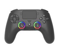 Subsonic - Mando inalámbrico para PS4 / Playstation 4 - mando con LED, vibración y toma para auriculares de juego - Negro [playstation_4]