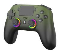 Subsonic - Mando inalámbrico para PS5 con palancas y LED programables, función de vibración y táctil - Mando PS5 verde militar