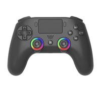 Subsonic - Manette pour PS5 sans fil avec palettes et Leds programmables fonction vibration et tactile - Manette PS5 Noire (Noir)