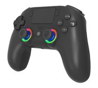 Subsonic - Mando Inalámbrico para PS5 y PC - Negro | Ergonómico, LED RGB Programables, Vibración, Panel Táctil, Palancas Programables para PlayStation 5 y PC