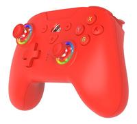 Subsonic - Mando Inalámbrico para Switch 2 y Switch - Rojo | Ergonómico, LED Programables, Vibración, Giroscopio 6 Ejes, Palancas Programables, para Switch 2, Switch, Switch OLED