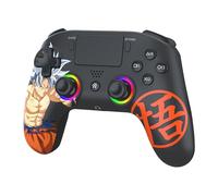 Subsonic - Mando Inalámbrico PS5 Dragon Ball Oficial - Negro | Licencia oficial Dragon Ball, Ergonómico, LED RGB Programables, Vibración, Panel Táctil, Palancas, compatible PS5