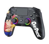 Subsonic - Mando Inalámbrico PS5 One Piece Oficial - Negro | Licencia oficial Dragon Ball, Ergonómico, LED RGB Programables, Vibración, Panel Táctil, Palancas, compatible PS5