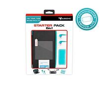 Subsonic - Paquete de accesorios 6 en 1 con estuche y pantalla protectora de vidrio templado (Nintendo Switch Lite)