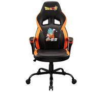 Subsonic, Dragon Ball Z, Silla de juego, silla gaming DBZ pop para adolescente o adulto, cómodo asiento basculante, reposacabezas y reposabrazos integrados, respaldo ergonómico, Negro
