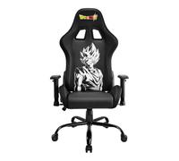SUBSONIC - Silla Gaming Dragon Ball - Negro | Licencia Oficial, Silla de Oficina Ergonómica, Espuma de Alta Densidad, Respaldo Inclinable, Reposabrazos 2D y Altura