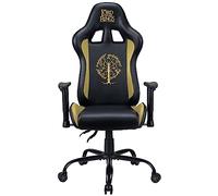 Subsonic - Silla Gaming El Señor del Anillo - Silla de Oficina Ergonómica con Espuma de Alta Densidad, Respaldo Reclinable y Reposabrazos 3D Ajustables - Altura Ajustable - Negro