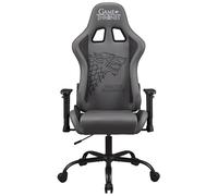 Subsonic, Juego de Tronos, Silla de juego o de oficina, Asiento gamer adulto, asiento cómodo, reposacabezas integrado, reposabrazos y altura regulables, respaldo ergonómico, Game of Thrones, Negro