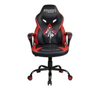 Subsonic - Silla Gaming Junior Assasin's Creed - Silla de Oficina | Licencia oficial, ergonómica, espuma de alta densidad, apoyabrazos, altura ajustable, para niños y adolescentes, color negro