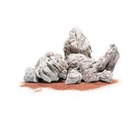 SubstateSource - Piedra natural de piel de elefante para acuario, peceras, terrarios, recintos de reptiles y Aquascaping, lote mixto de rocas de tamaño pequeño y grande
