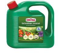 Substral Fertilizante líquido universal, 4 L, fortalece el crecimiento de las plantas y la formación de flores, con humifirst para todas las plantas de jardín, 4 litros