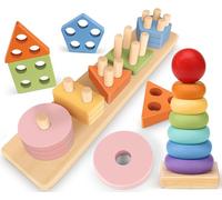 Subtail Juguetes Niños 1 2 3 Años - Juegos Montessori Educativos Niños 1-3 Años - Juguetes Puzzle brinquedos Bebe 12 Meses - Actividades y Desarrollo Juguete Regalo Niño 1 2 3 Año
