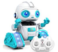 Subtail Robot Juguetes Niños - Robot NiñOs Recargable con Proyector Estrellas Infantil|Sensor De Gestos|MúSica - Juguetes NiñOs 3 4 5 6 7 Años - Robots Regalo NiñOs y NiñAs de 8 9 10 11 12 Años