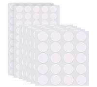 SUBTAVIK 200 Piezas Masilla Transparente, Puntos Adhesivos de Doble Cara Masilla Redonda Extraíble Masilla Adhesiva Impermeable Masilla Adhesiva para Pared de Vidrio Metal Madera (20mm+30mm)