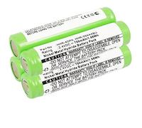 subtel, batería Compatible con Panasonic KX-TG1031S, KX-TG1032, KX-TG1033 (700mAh, 2.4V) 2X Batería de Repuesto HHR-55AAAB
